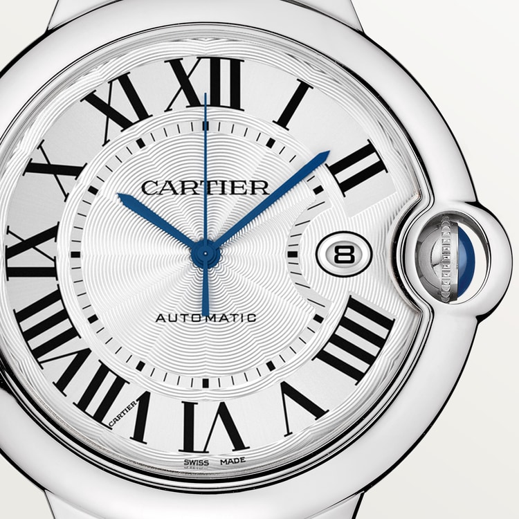 Cartier Ballon Bleu 42mm Black Dial Men's Watch WSBB0015