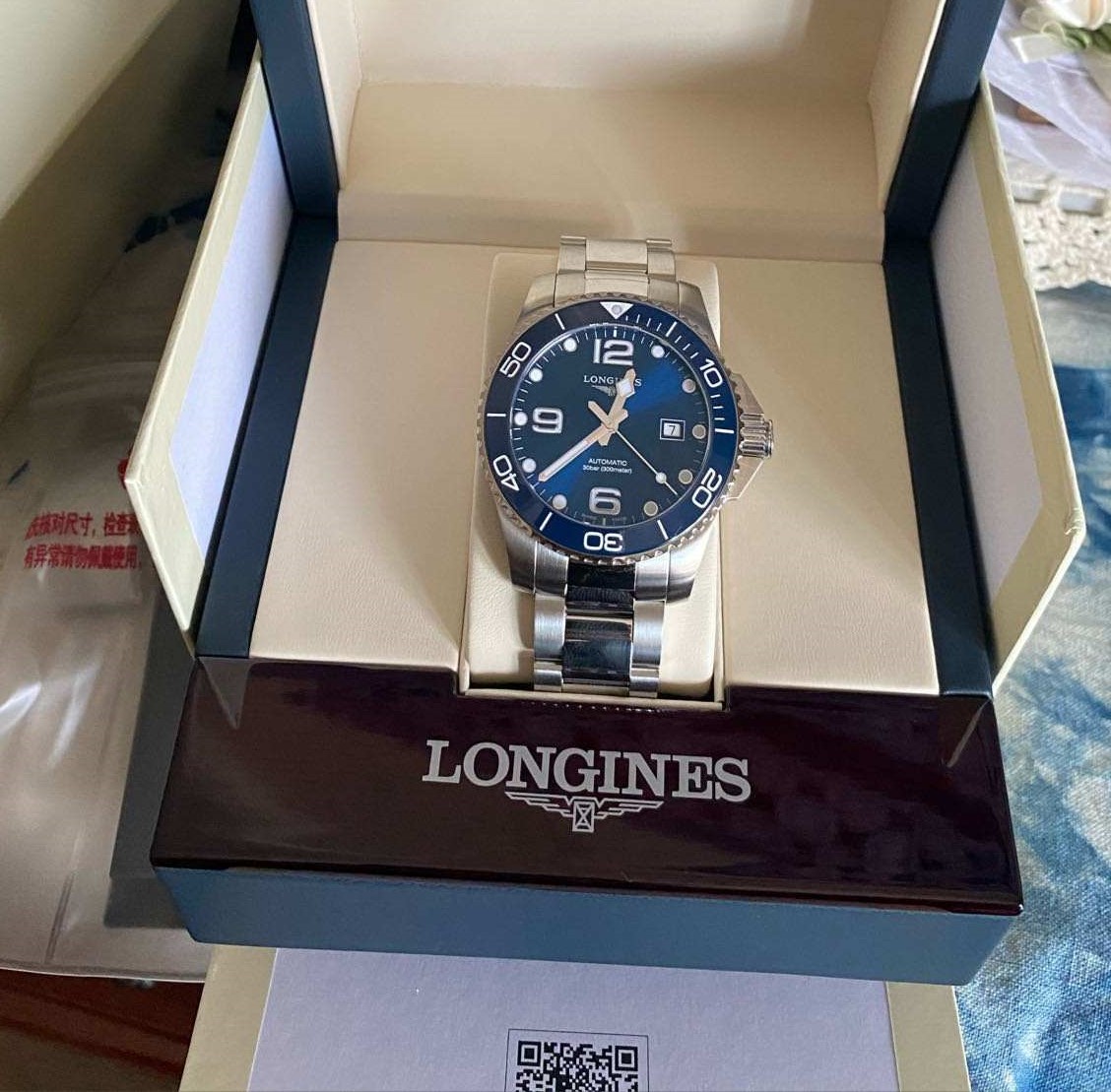 Longines Diving Hydroconquest Watch | 43mm | L37824966