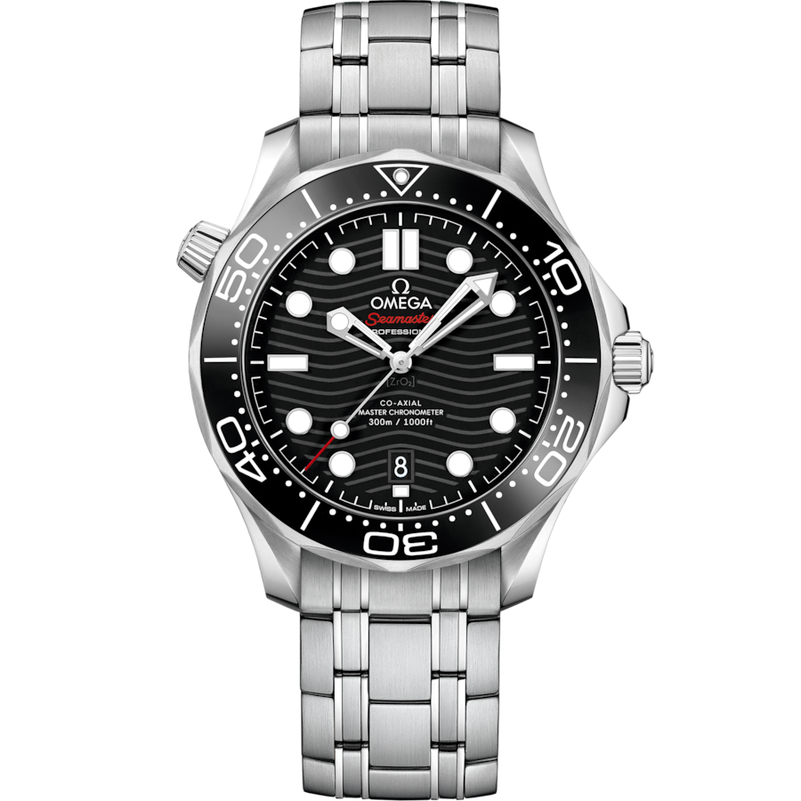 OMEGA SEAMASTER DIVER 300M 42mm STEEL ON STEEL Watch 210.30.42.20.01.001