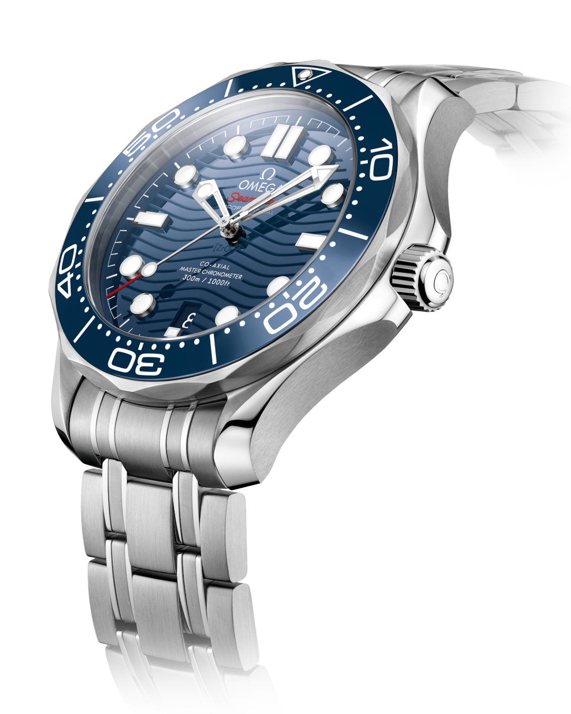 OMEGA SEAMASTER DIVER 300M 42mm STEEL ON STEEL Watch 210.30.42.20.03.001