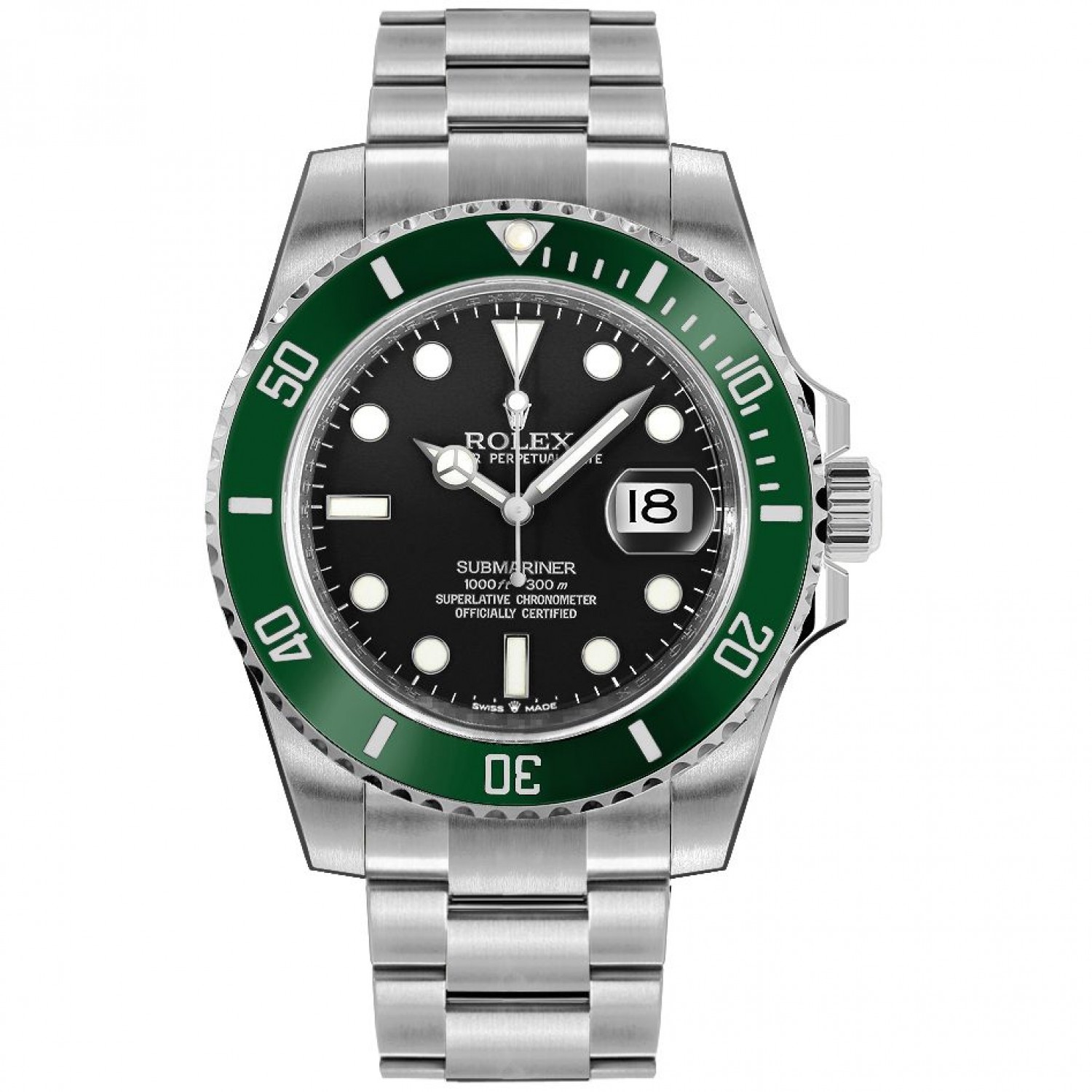 Rolex Submariner Date 41mm Starbucks Green  Men's Watch 126610LV-0002