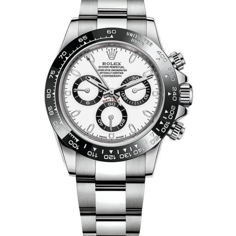 Rolex Cosmograph Daytona Panda Dial Oyster Men's Watch 116500LN-0001