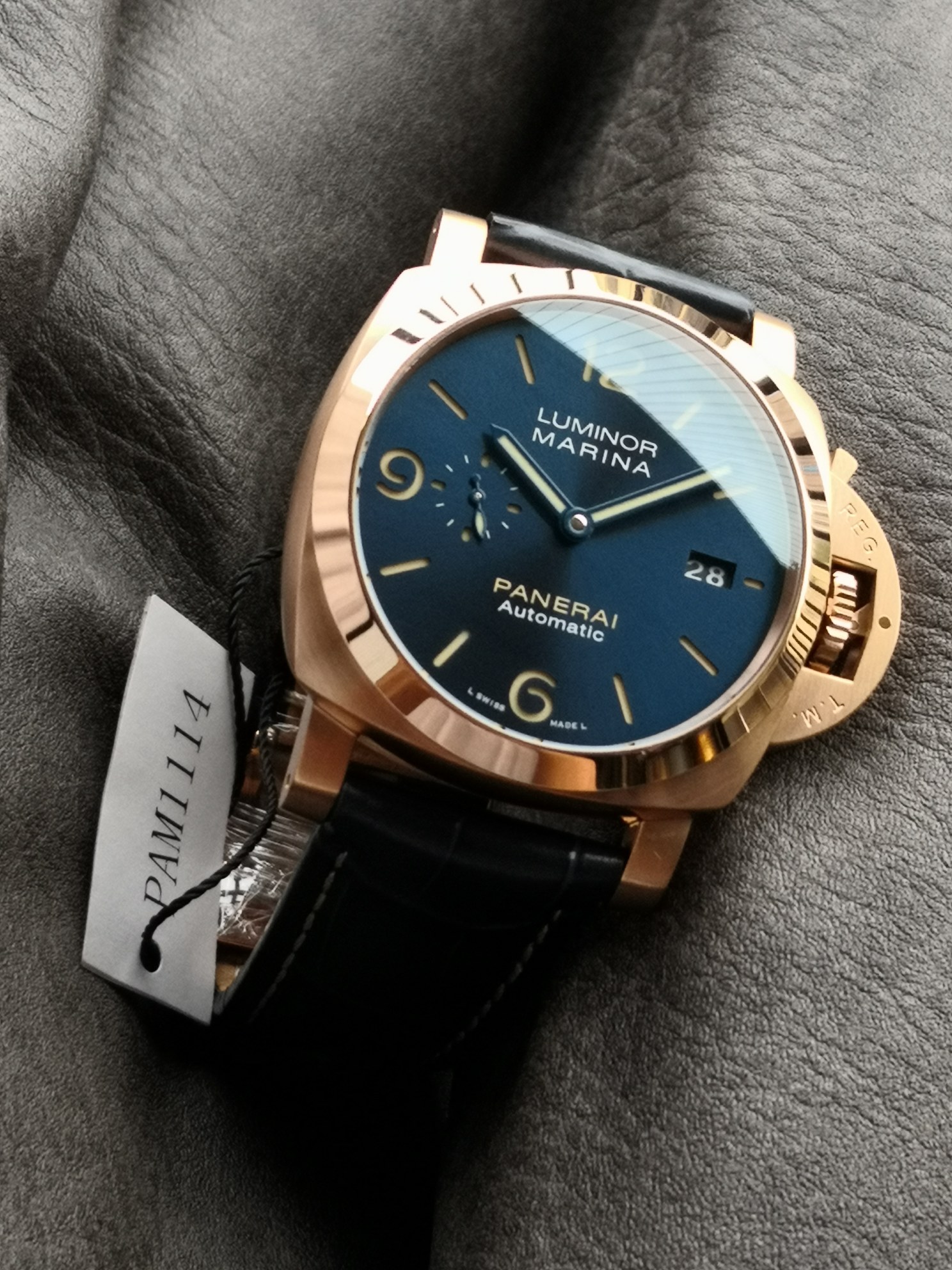 Limited edition recommendation: Panerai Lumino series PAM0114 watch,