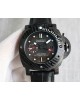 44mm stealth series metal glass watch