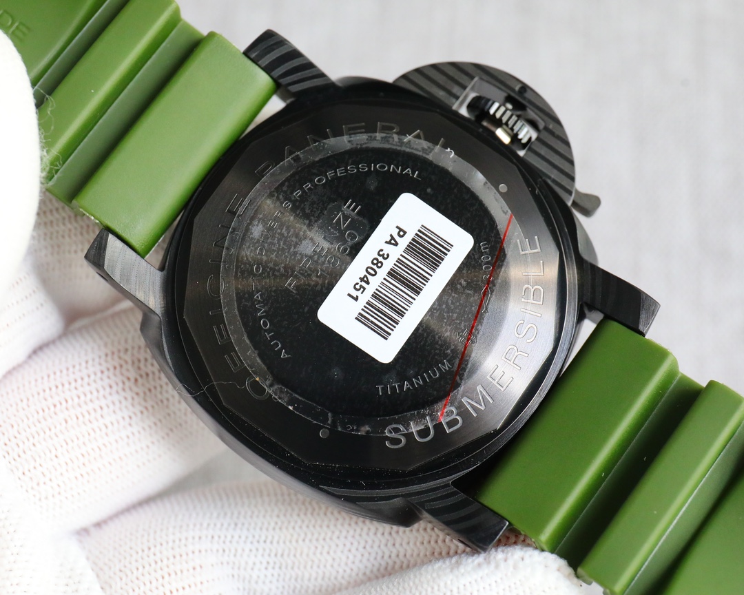 44mm stealth series metal glass watch