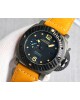 44mm stealth series metal glass watch,