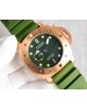 44mm stealth series metal glass watch