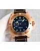 44mm stealth series metal glass watch