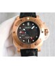 44mm stealth series metal glass watch