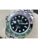 Greenwich GMT Black Green Circle,