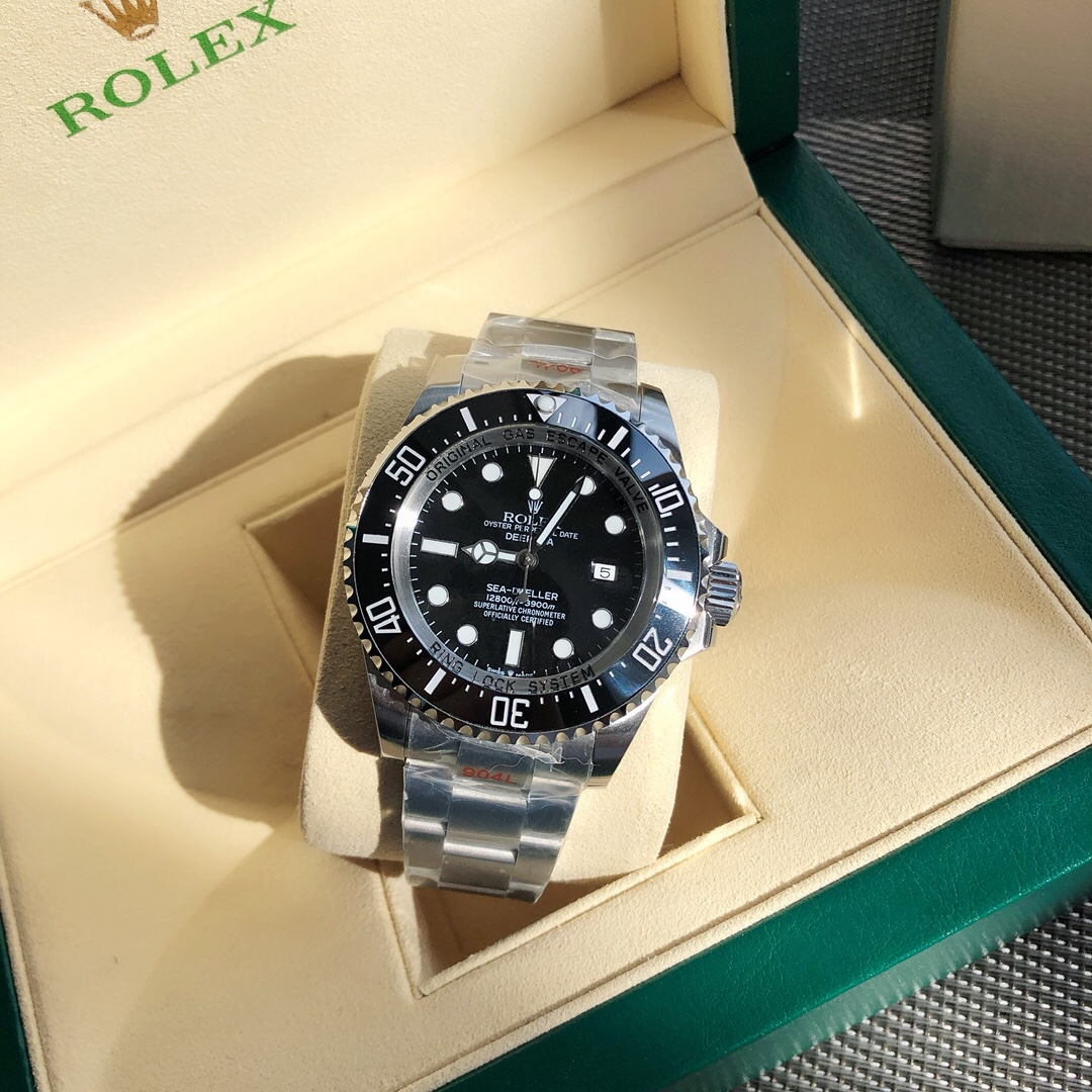 Rolex Classic Oyster Sea Style Black Faced Ghost King