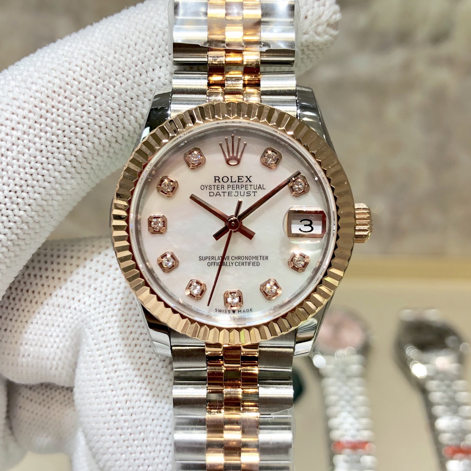 Latest Rolex Women's Diary 31MM Diary Watch!