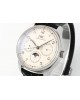 The IW344207 perpetual calendar from the Portugal series features a small three pin dial with a single crown adjustmen