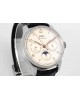 The IW344207 perpetual calendar from the Portugal series features a small three pin dial with a single crown adjustment