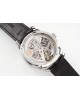 The IW344207 perpetual calendar from the Portugal series features a small three pin dial with a single crown adjustment