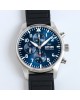 IWC Pilot Series OR6 New Fluororubber Belt with Blue Surface