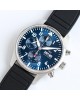 IWC Pilot Series OR6 New Fluororubber Belt with Blue Surface